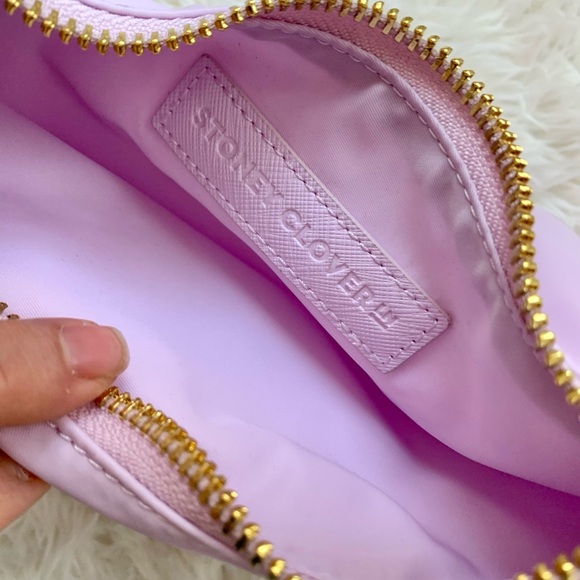NWT Stoney Clover Lane Scrunch Handle bag Lilac - Picture 11 of 16